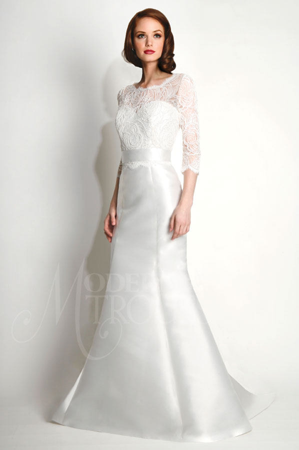 Spencer with detachable beaded lace jacket